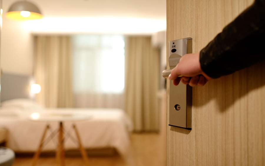 Hotel cheio